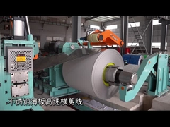 Yinyuan, 0,3-3 x 1600 chapa de aço inoxidável 60mpm linha de corte de alta velocidade para o comprimento