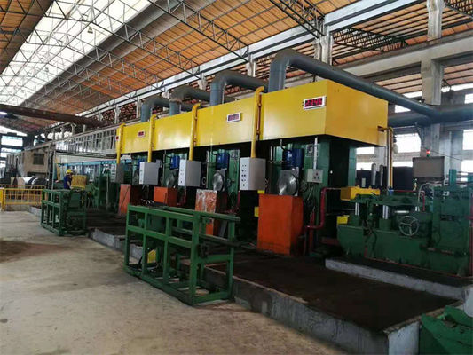 Elevada precisão AGC hidráulico que lamina em tandem reversível da máquina