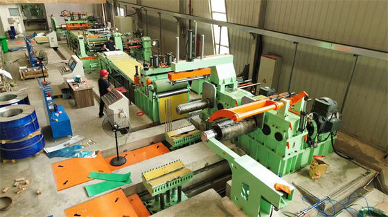 Máquina de corte de linha de corte de bobina de aço de precisão para corte de aço inoxidável 2 x 850