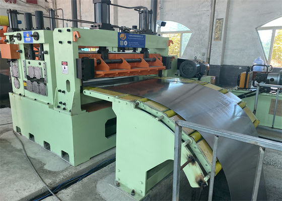 Bobina de aço da elevada precisão SS304 que corta a linha máquina 0.3-3 x 1600