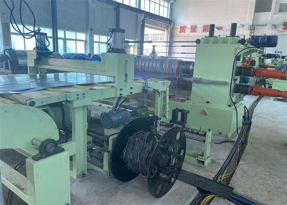 Metal de alta velocidade automático que corta a linha máquina de corte de aço inoxidável 0.3-3 x 1600 da bobina