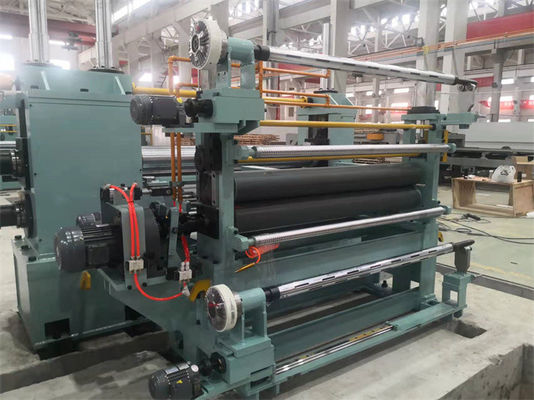 Linha máquina da máquina de corte da folha da elevada precisão de corte de alumínio grossa da bobina de 0.3-3mm
