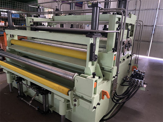 Chapa metálica laminada do aço do CR que corta a linha 0.2-3 x bobina 1250 de aço que corta a linha
