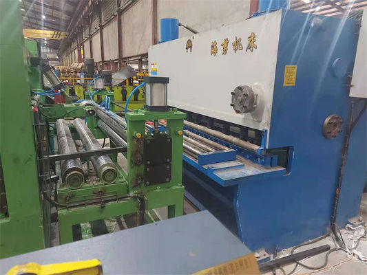 A chapa de aço do calibre pesado cortou à linha máquina do comprimento para o aço carbono laminado a alta temperatura