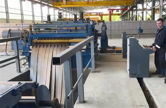 Precisão das talhadeiras do gêmeo de Exchangable que corta a linha bobina de aço avançada que corta a linha