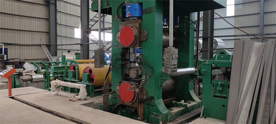 Máquina reversível alta do moinho de laminação 4 olá! 4 para tiras de metal