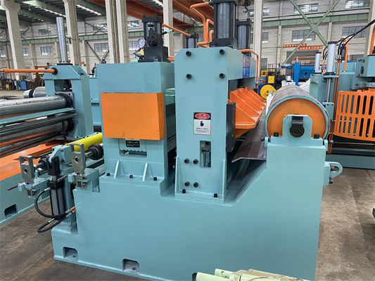 Bobina de aço inoxidável da elevada precisão que corta a linha talhadeira gêmea da máquina opcional