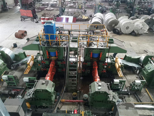 Máquina fria de inversão em tandem 300mpm 850mm AGC do moinho de dois suportes