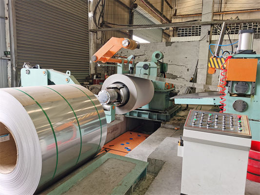 Bobina de aço do SUS super da precisão da velocidade que corta linhas máquina 3 x 1600 3mm