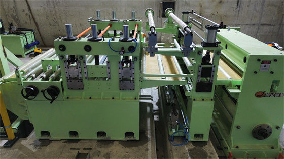 6 Servo Hi Leveler cortado em linha de comprimento com trimmer de borda e empilhadores duplos