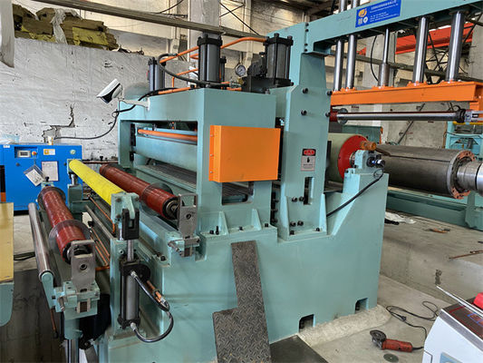 Linha máquina da máquina de corte da folha da elevada precisão de corte de alumínio grossa da bobina de 0.3-3mm