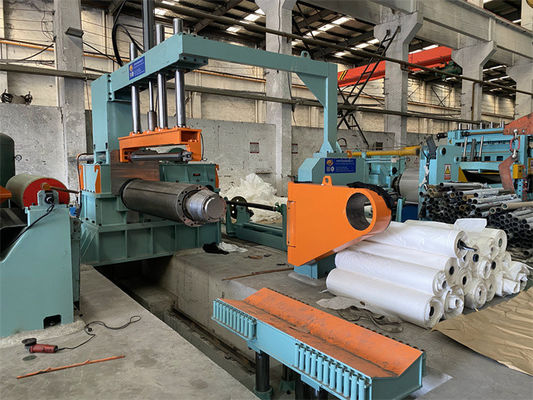 Linha máquina da máquina de corte da folha da elevada precisão de corte de alumínio grossa da bobina de 0.3-3mm