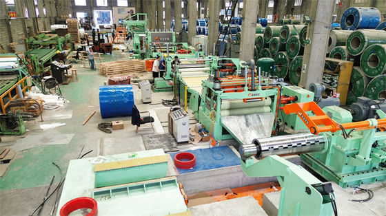 6Hi nivelador de corte giratório de corte de mosca de corte de linha de comprimento SUS aço inoxidável 0.2 - 2 X 850