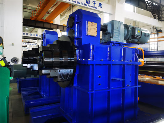 0-50m/Min Heavy Duty Steel Coil que corta a linha para o calibre pesado 10 x 1800