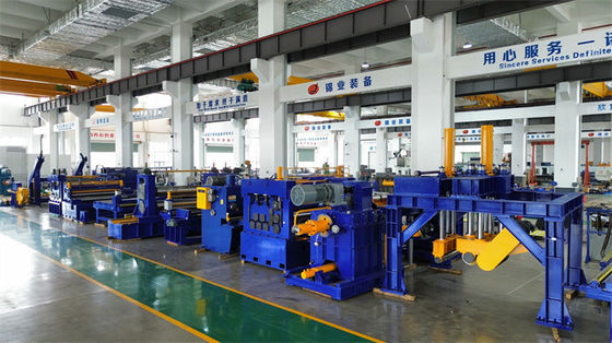 O aço de Q235 S355 bobina o corte da linha calibre pesado da máquina que corta a linha 14 x 2000