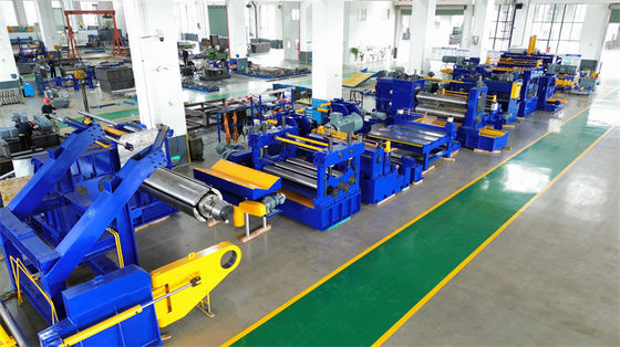 Máquina de corte de placas de bobinas de calibre pesado para bobinas de aço de mais de 10 mm e 35 T