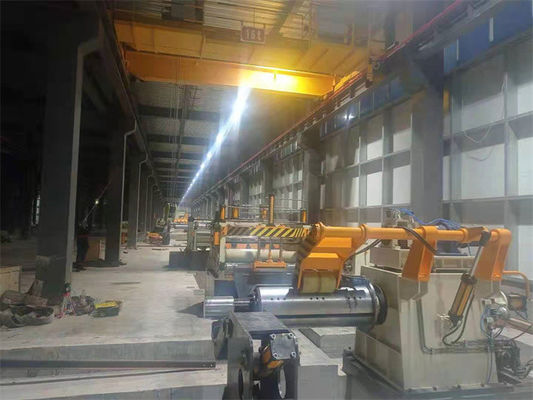 precisão de 3x1600 200mpm que corta a linha bobina de aço de alta velocidade super que corta a linha máquina