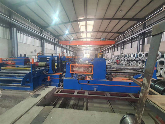 Bobina para bobinar o metal que corta a linha folha do aço carbono do CR que corta a linha cabeças da talhadeira do dobro