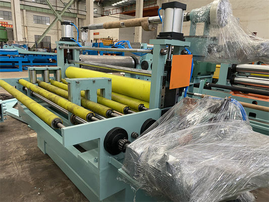 Metal de aço do manganês de Q460 C que corta a linha linha de corte de aço máquina da bobina de grande resistência de AHSS