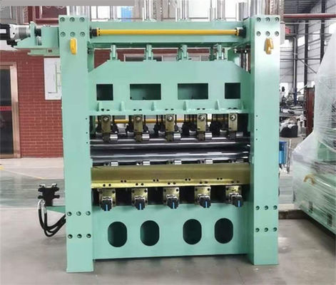 O corte de alumínio do metal à mosca giratória da tesoura da máquina do comprimento cortou à linha máquina 3 x 1800 do comprimento