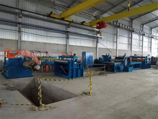 Bobina de aço preta de Cabon da tubulação de ERW baixa que corta a linha máquina 0.4-4 x 1600