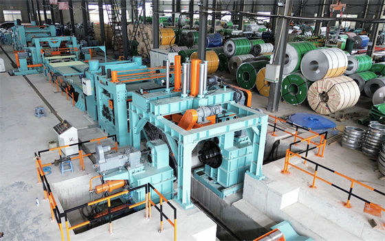 Descolagem de bobina de aço inoxidável cortada em linha de comprimento com corte de borda 4-16 X 2000